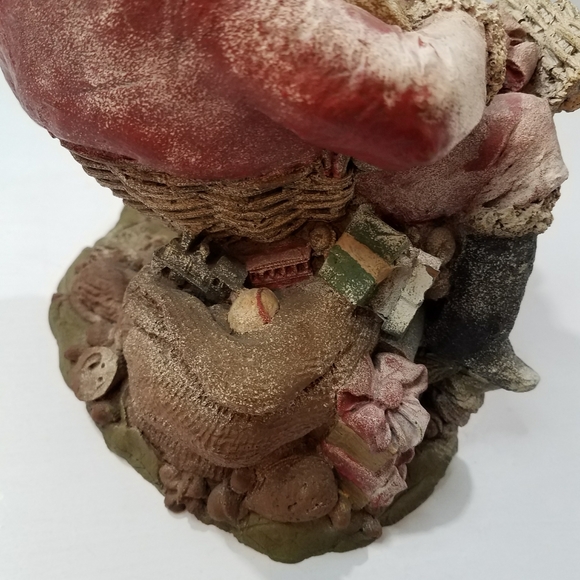 VTG CAIRN CHRISTMAS 1983 CLARK GNOME SANTA II HOLDING GOOD BOYS & GIRLS BOOK #56 - Picture 8 of 9